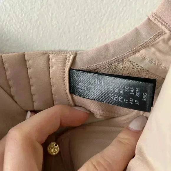 NWOT Natori Bliss Perfection Contour Underwire Bra 36G - Picture 4 of 5